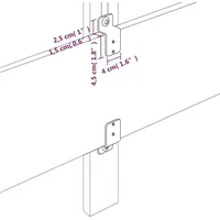VidaXL Kopfteil Rosa 80x5x78/88 cm Samt