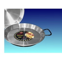 Der-spanien-shop PAELLA PFANNE EXTRA VERSTÄRKT, ROBUST, 80cm *PROFESSIONELL*