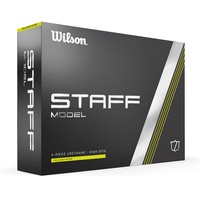 Wilson Unisex-Adult Staff Model Golfball, Yellow, No Size