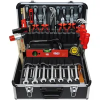 FAMEX Profi Werkzeugkoffer 440-93 bestückt Aluminium