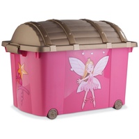 Koopman International B.V. Prinzessinnentruhe PIXIE, Pink - Kunststoff -