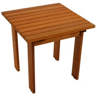 DEGAMO Beistelltisch RIJEKA 46x46x44cm, Eukalyptus geölt, FSC®-zertifiziert
