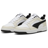 Puma Rebound v6 Low Herren Puma White-Puma Black-Alpine Snow