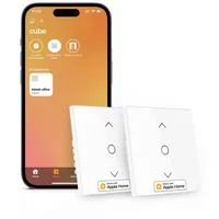 Refoss WLAN Rollladenschalter mit Apple HomeKit, Smart Rolladen Zeitschaltuhr,