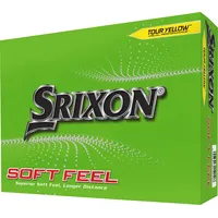 Srixon Soft Feel Golfbälle, yellow