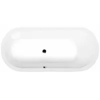 Hak Handelsagentur Koch ASTRA ovale Einbau-Badewanne 165 x 75