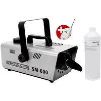Showlite SM-600 Schneemaschine inkl. Fernbedienung + 1 l Schneefluid