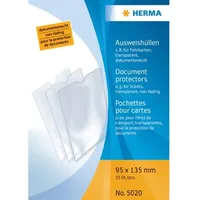 Herma Ausweishülle 5020 95x135mm PP tr 25 St./Pack.