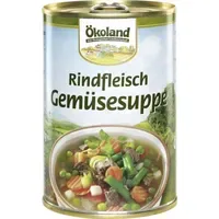 �koland Ökoland Rindfleisch Gemüsesuppe bio