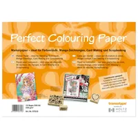 Transotype® Perfect Colouring Paper, A4, 250 g/qm, 10 Blatt
