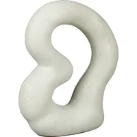 Mica decorations Mica Dekorationsfigur weiß Keramik 23 cm