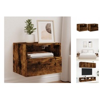 VidaXL TV-Wandschränke 2 Stk. Räuchereiche 40x30x30 cm Holzwerkstoff