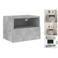 VidaXL TV-Wandschrank Betongrau 40x30x30 cm Holzwerkstoff