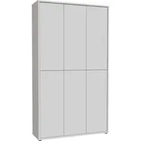 Forte Alice Springs Schuhschrank B/H/T 109,2x191,9x34,9 grau