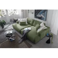 KAWOLA Big Sofa MIKA Feincord olivgrün