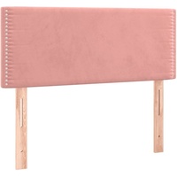 VidaXL Kopfteil Rosa 100x5x78/88 cm Samt
