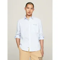 Tommy Jeans Langarmhemd TJM RLX CLASSIC SHIRT blau XL