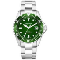 Gigandet Automatikuhr SEA GROUND, Mineralglas, Sekundenstopp, Datum, Taucheruhr
