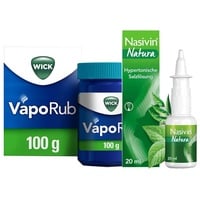 Wick Nasivin Natura Nasenspray 20 ml + Wick VapoRub