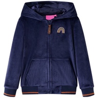 VidaXL Kinder-Kapuzenjacke Marineblau 116