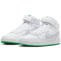 Nike Court Brorough Mid 2 Kinder White/Football Grey-Stadium Green