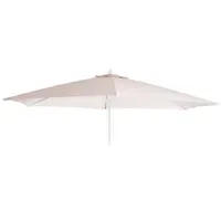 Mendler Ersatzbezug für Sonnenschirm Ø 3 m Polyester Creme