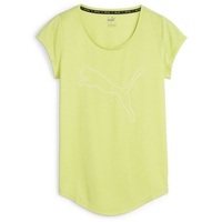 Puma Performance Heather Cat Trainingsshirt Damen 39 lime pow