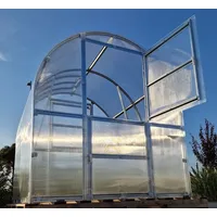 Meistro kodas Gewächshaus KLASIKA SLIM 2x2m (4m2) mit 4mm