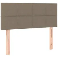 VidaXL Kopfteil Taupe 80x5x78/88 cm Stoff