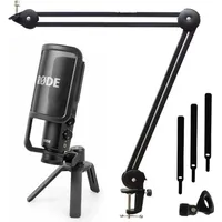 RØDE Microphones Rode NT-USB+ USB-Kondensatormikrofon mit Gelenkarm