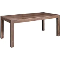 Massivmoebel24 - Esstisch Sheesham 160x90x76 smoked oak lackiert sydney