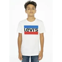 Levi's Kids sportswear logo tee Jungen Weiß 3 Jahre