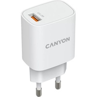 Canyon Ladegerät 1xUSB-A 18W Quick Charge 3.0 weiß