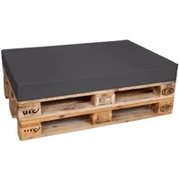 TexDeko Palettenkissen 120 x 80 x 12 cm anthrazit