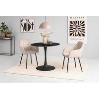 Hela HANNA beige (beige, schwarz), Küchenstühle (52764967-0)