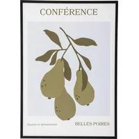 Bloomingville Bild mit Rahmen Poire Illustration