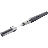 Pelikan Füller Pelikano structure für Rechtshänder, Grey, Feder M,