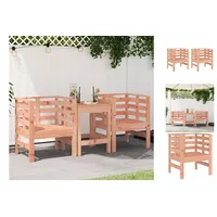VidaXL Gartenstühle 2 Stk. 61,5x53x71 cm Massivholz Douglasie