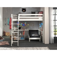 Vipack Hochbett Pino 140 x 200 cm Kiefer lackiert