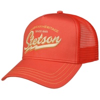 Stetson Trucker Cap Snapback Baumwolle Koralle One Size (55-59
