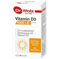 Dr. Wolz Vitamin D3 4000 I.E. plus Kapseln