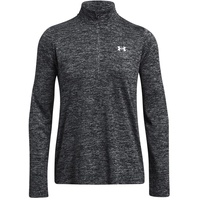 Under Armour Tech Twist 1/2-Zip Sportshirt Damen 001 black/white