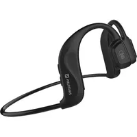 Swissten Bone Conduction (6 h, Kabellos), Kopfhörer, Schwarz