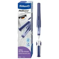 Pelikan Füller Pelikano® structure für Rechtshänder, Blau, Feder M