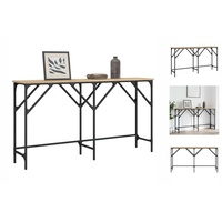 VidaXL Konsolentisch Sonoma-Eiche 140x29x75 cm Holzwerkstoff