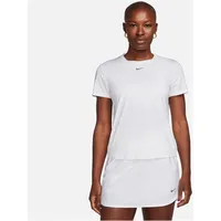 Nike One Classic Dri-FIT Kurzarm-Oberteil Damen White/Black M