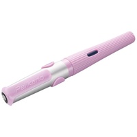 Pelikan Füller Pelikano structure für Rechtshänder, Pink, Feder M,