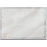 Sigel Schreibtischunterlage Glittery Joy grau/gold Papier 42,0 x 29,7