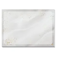 Sigel Schreibtischunterlage Glittery Joy grau/gold Papier 42,0 x 29,7