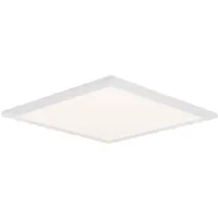 GLOBO LED Auf- Einbau Panel 1 quadratisch Aluminium weiß